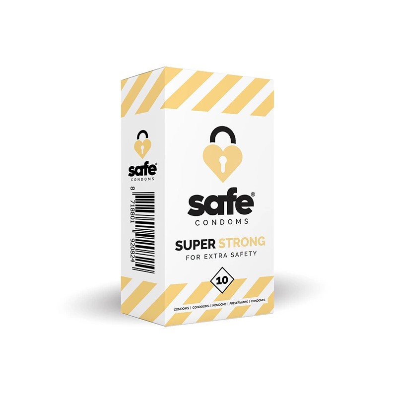 Prezerwatywy wzmocnione - Safe Super Strong 10 szt